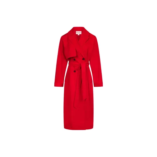 Rouje Archibald Trenchcoat Trenchcoat Женские Красный