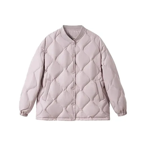 MTHE Пуховик Женский Фиолетовый