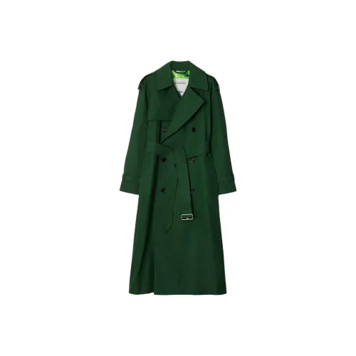 Burberry Тренчкот Женский Зеленый