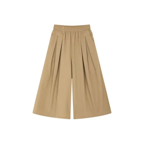 Mo Han Yi Mei Повседневные брюки Женские Хаки