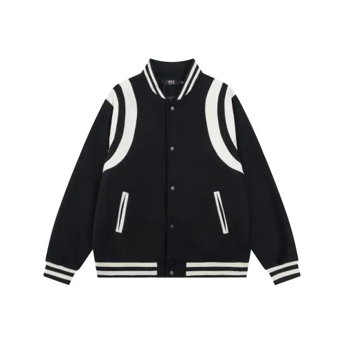 WAYHWEI Бейсбольная куртка Унисекс Черный