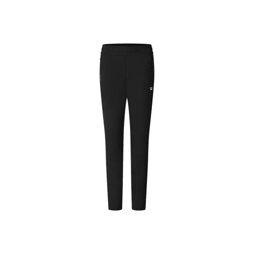 FILA Темно-черные Женские Повседневные Брюки