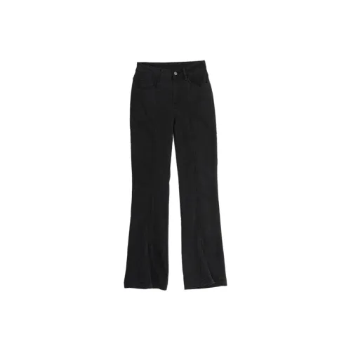 SETIROM Черные Женские Повседневные Брюки