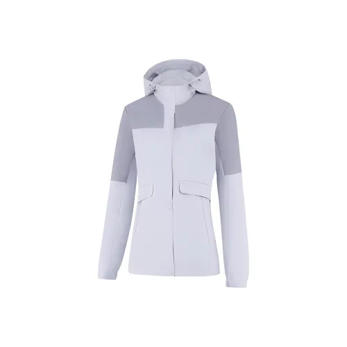 LINING Тренчкот Женские Рассвет Серый Голубино-серый