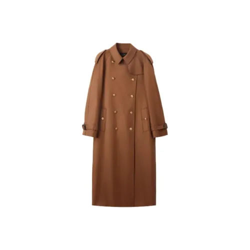 RIZ OUZH Пальто Женское Темно-Верблюжий