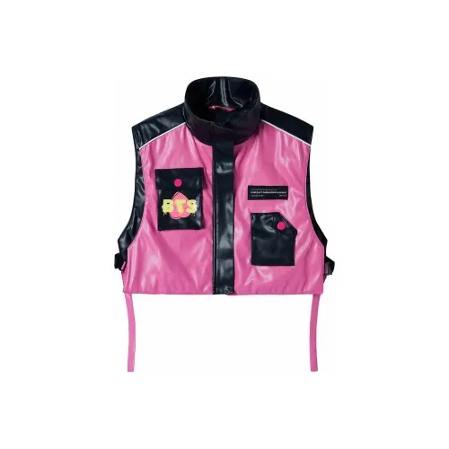 BETTERSAY Фуксия Женские Жилеты