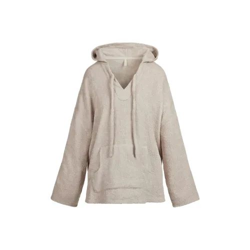 SKIMS SS25 Махровый COVER UPS OVERSIZED Толстовка Толстовка Женские Камень Каменный цвет