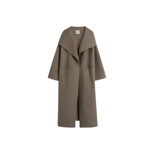 TOTEME FW24 Пальто Женское Вереск Дуб