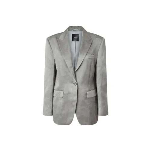 PINKO Бизнес-костюм Пальто Женское Пыльно-серый