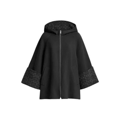 COACH Черные Женские Плащи