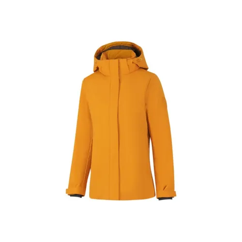 LINING Пуховики и зимние пальто Женские Коллаборация с Tangerine Коричневый