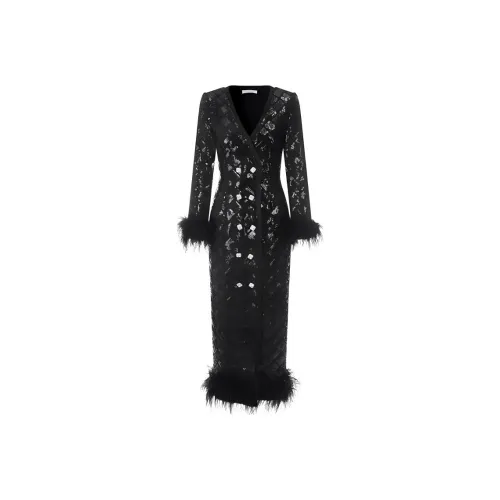 WARDROBES BY CHEN Пальто Женское Черное