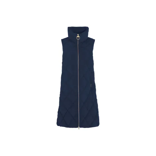 BARBOUR FW24 Пуховик Женский Морской Синий