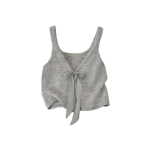 Cypress House Жилет Женский Светло-Серый