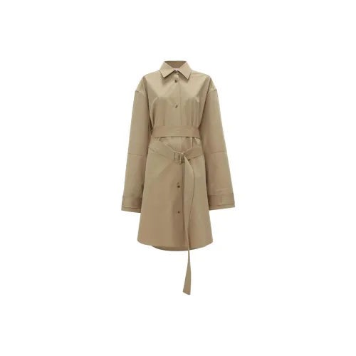 JW Anderson FW24 Тренчкот Женский Хаки