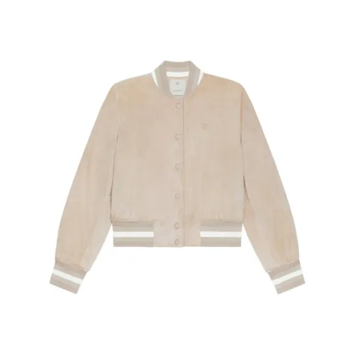 GIVENCHY FW24 Кожа Куртка Женская Коричневая