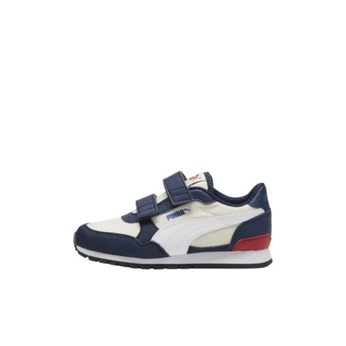 PUMA St Runner V3 Детская беговая обувь Низкий топ Бежевый Синий Kids