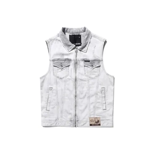 ABLE JEANS x WEINIXIONG Жилет Женские Сигарный Серый