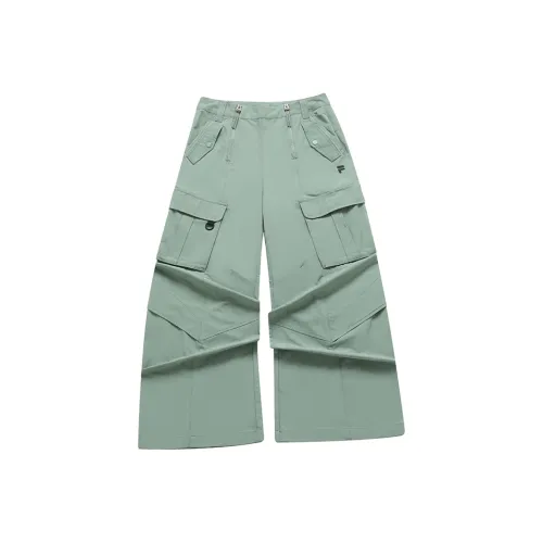 FILA FUSION Повседневные брюки Женские Фрукты Аромат Зеленый