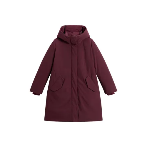 WOOLRICH FW24 PARKA Пальто Женское Бордовый