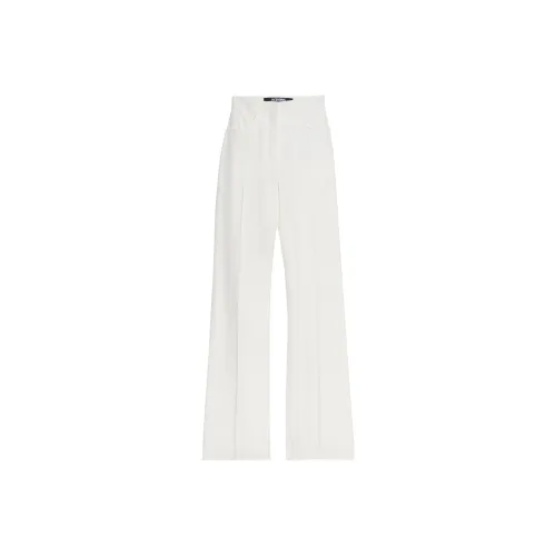 Jacquemus Белые Женские Повседневные Брюки