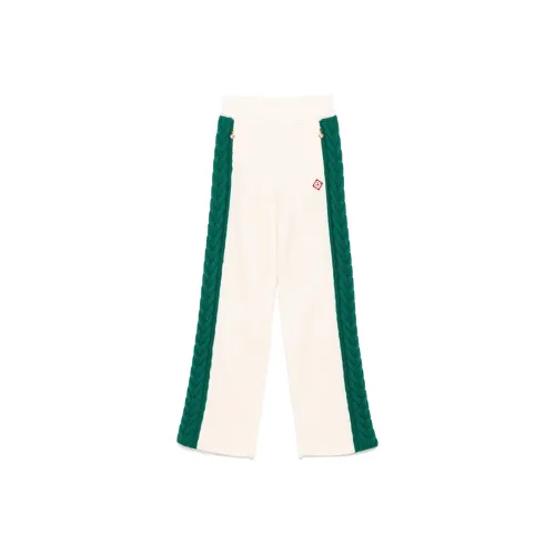 CASABLANCA SS25 Повседневные брюки Женские Белые