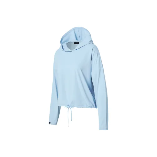 XEXYMIX SS25 Толстовка Женская Aqua Blue