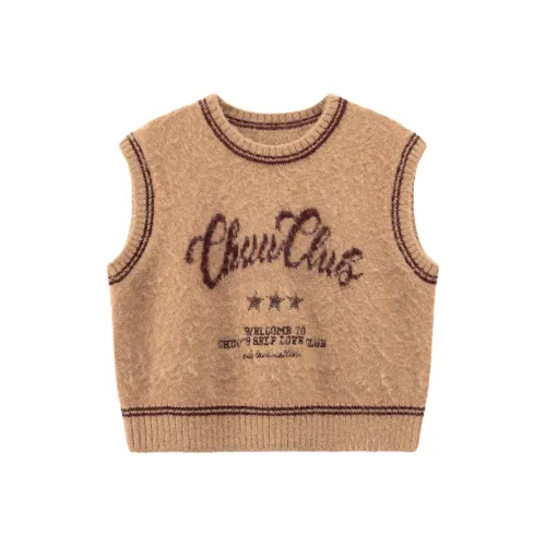 CHUU Хаки Женские Жилеты