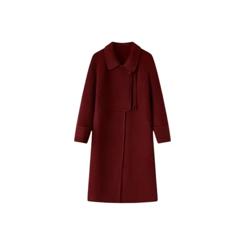EICHITOO Красный 14 Женское пальто