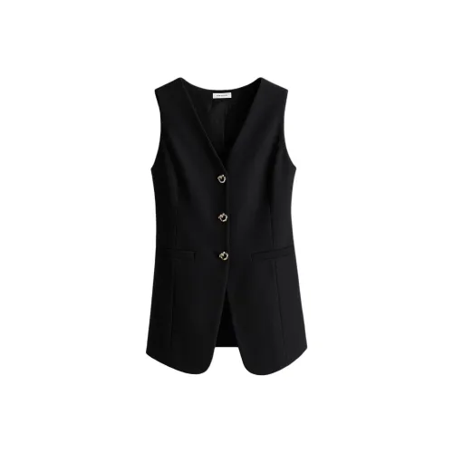 H&M Черные Женские Жилеты