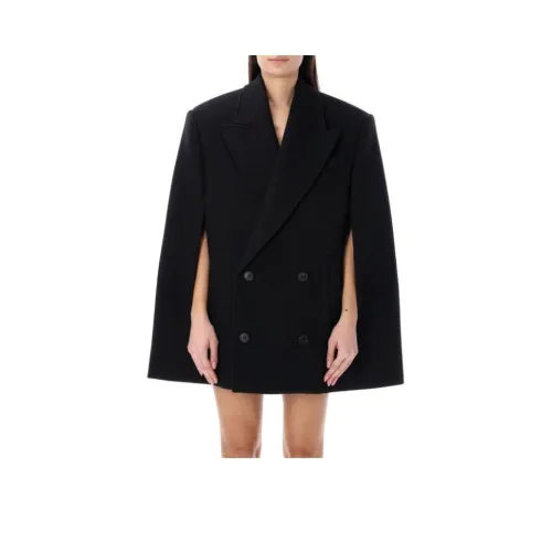 WARDROBE.NYC Плащ Женский Черный