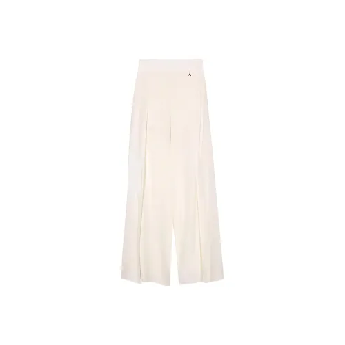 Patrizia Pepe SS24 Повседневные брюки Женские Айвори Белый