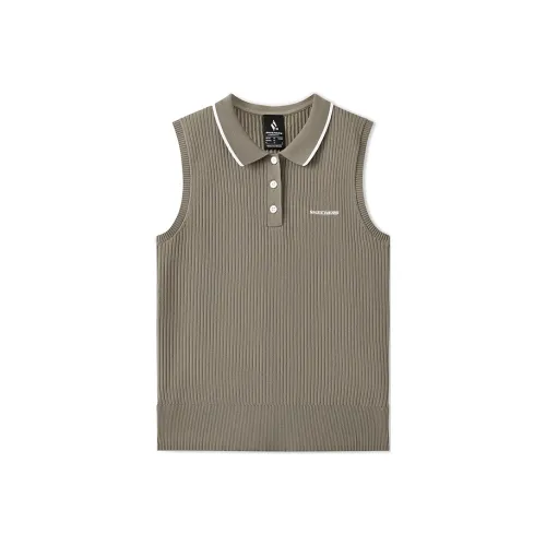 Skechers Жилет Женские Ореховый Серый