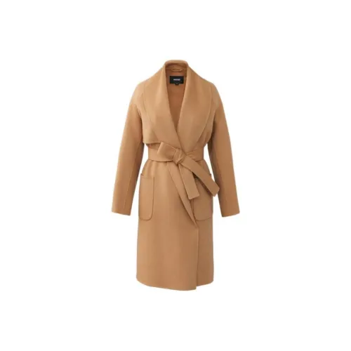MACKAGE Коричневый Женское Пальто