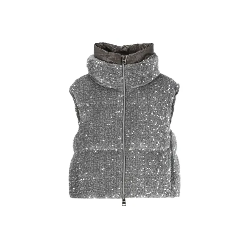 HERNO Серебряный Женские Жилеты