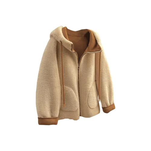 Cypress House Вельвет Feel Куртка Женская Бежевый и Хаки