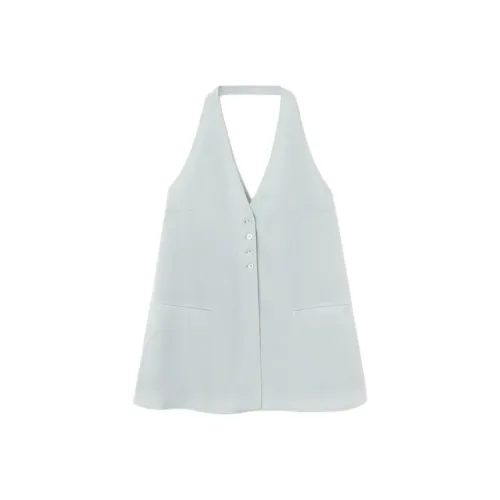 COS Светло-синий Женские Жилеты