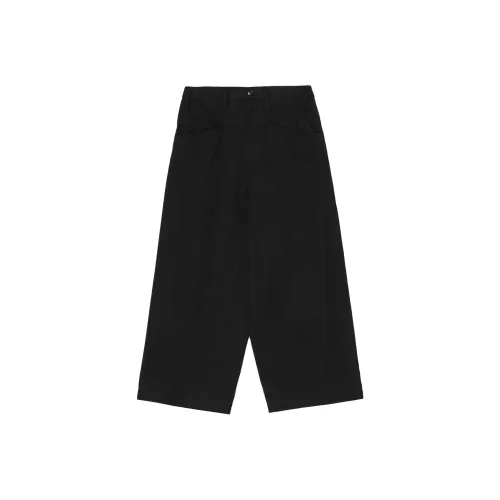Yohji Yamamoto Черные Женские Повседневные Брюки