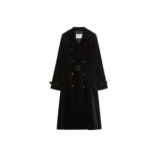 MaxMara LANA Тренчкот Женский Черный