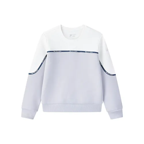 FILA Толстовка Женская Дымчатый Серый Фиолетовый