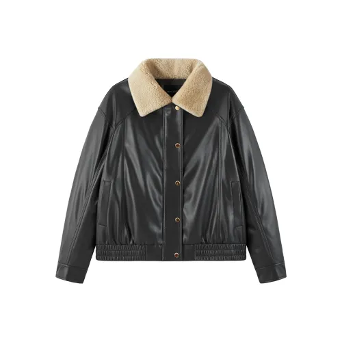 PEACEBIRD Кожа Куртка Женская