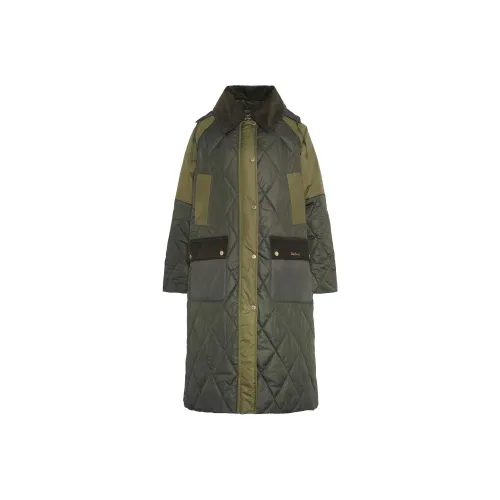 BARBOUR FW24 Пуховик Женский Зеленый