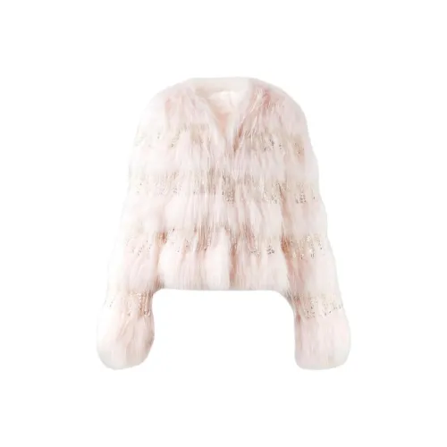 Cocoon Резиновый розовый Женские меховые изделия