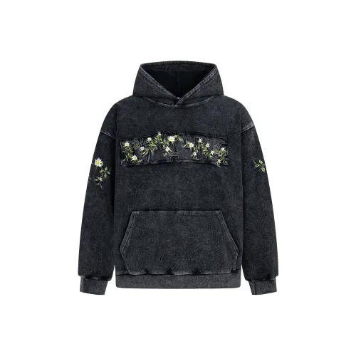 WAYHWEI Весна Свитшот Унисекс Фотиния Серый