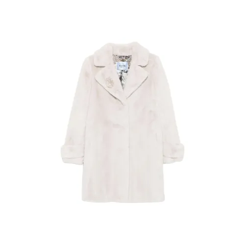 Blugirl Blumarine FW24 Мех Женский Светло-Серый