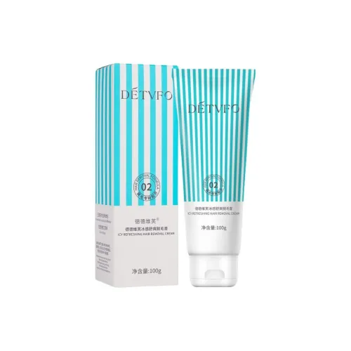 DEDEWEIFU Ощущение прохлады Удобный и Мягкий Шелковистый Не вызывающий раздражения Крем для депиляции с увлажнением 100 г