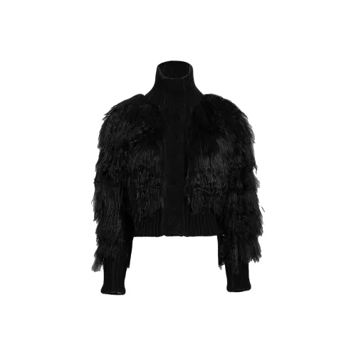 LIZZY Черный Женские меховые изделия
