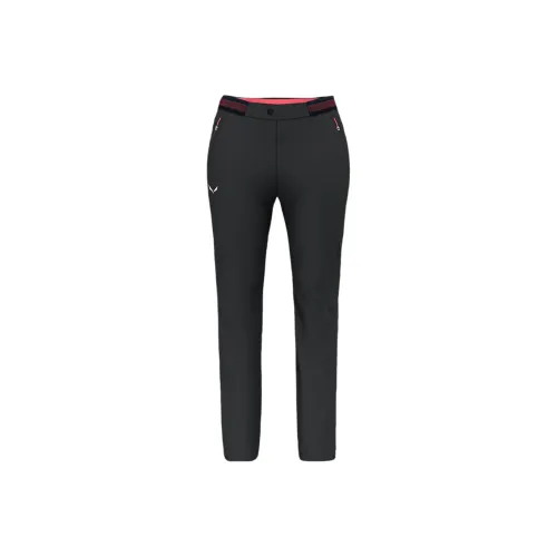 SALEWA Черные Женские Повседневные Брюки