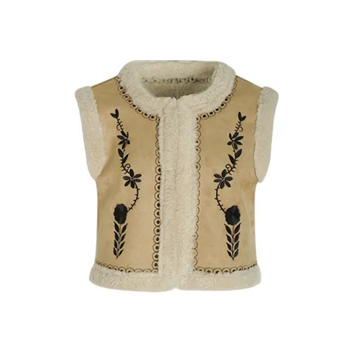 Little pull Хаки Женские Жилеты