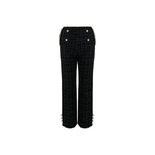 CHICCO MAO Повседневные брюки Женские Черный